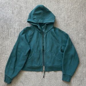 Lululemon Cropped Suba Full-zip Hoodie